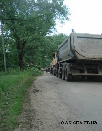 Мешканці села Калинівка ледь не зірвали будівництво дорожньої розв'язки під Житомиром