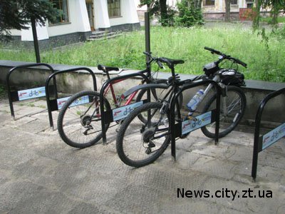 У Житомирі встановлять нові велопарковки