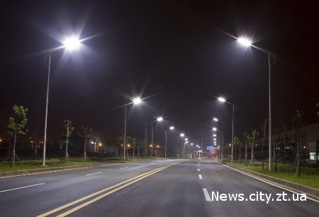 Протягом двох-трьох років всі вулиці Житомира планують перевести на світлодіодне освітлення