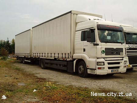 В Житомирській області обмежують рух вантажівок.