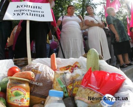 Кожен житель Житомирської області витрачає на товари і харчування 650 гривень на місяць.