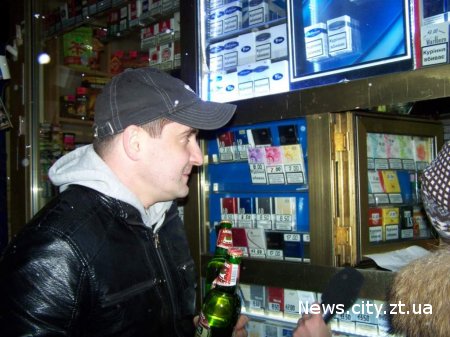 В Житомирі не виконується заборона на продаж алкоголю в нічний час.